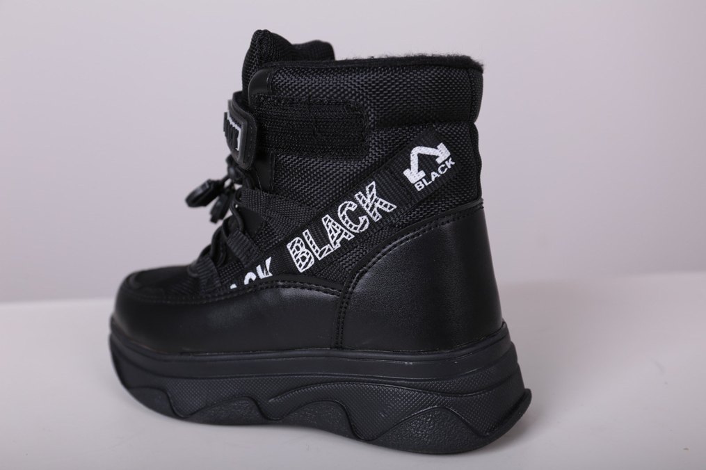 Kızaklı Siyah  Çocuk Botu - Görsel 3