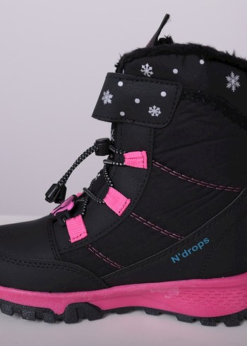 Kız Çocuk Pembe Renkli Kaydırmaz Bot - Görsel 2