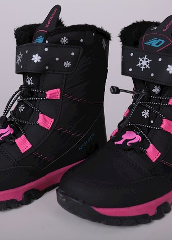 Kız Çocuk Pembe Renkli Kaydırmaz Bot - Görsel 4