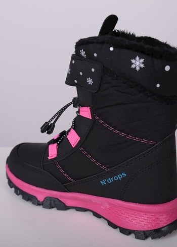 Kız Çocuk Pembe Renkli Kaydırmaz Bot - Görsel 3