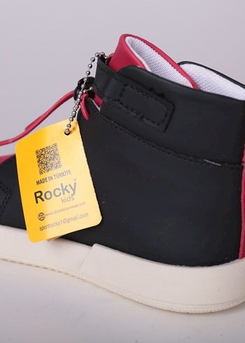 Renkli Erkek Çocuk Spor Ayakkabı Velcro - Görsel 3