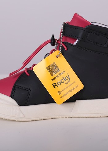 Renkli Erkek Çocuk Spor Ayakkabı Velcro - Görsel 2