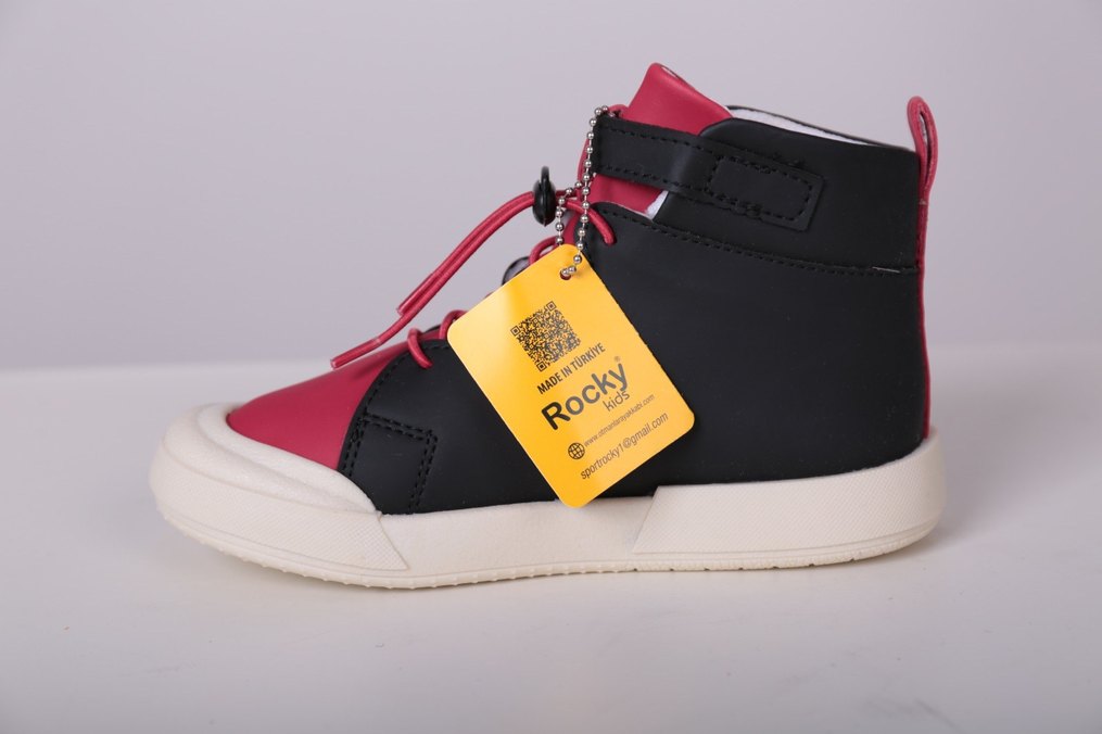 Renkli Erkek Çocuk Spor Ayakkabı Velcro - Görsel 2