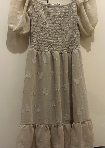 Bohem Midi Elbise - Görsel 3