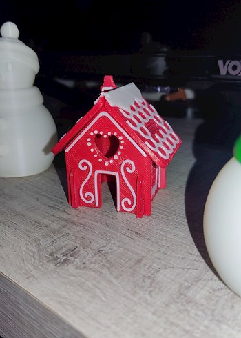 Kırmızı minyatür Ev - Görsel 5