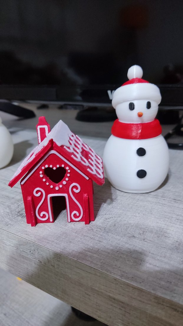 Kırmızı minyatür Ev - Görsel 4