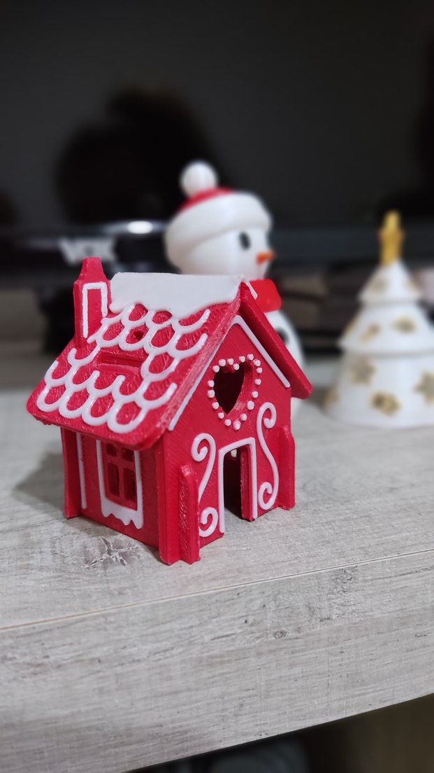 Kırmızı minyatür Ev - Görsel 3