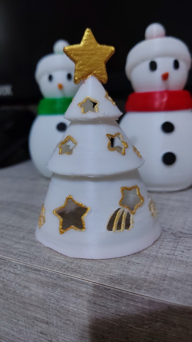 Noel Ağacı Mumluk - Görsel 5