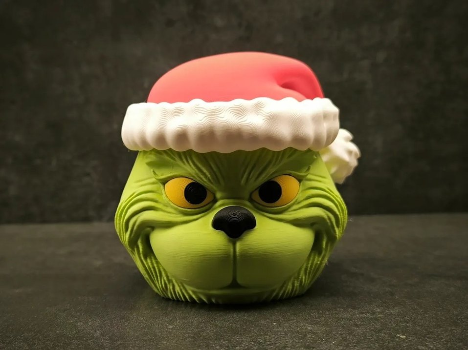 Yeşil Grinch takı kutusu - Görsel 2