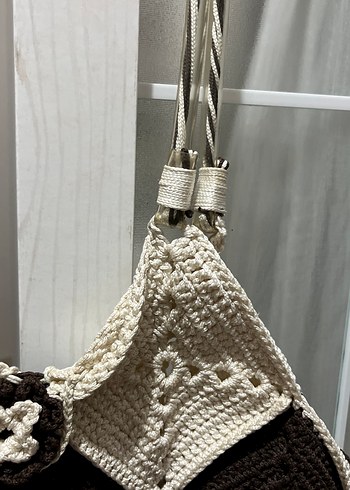 Örgü Bohem Kadın Çanta - Görsel 3