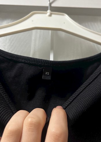 Düğmeli Siyah Kadın Midi Yelek - Görsel 4