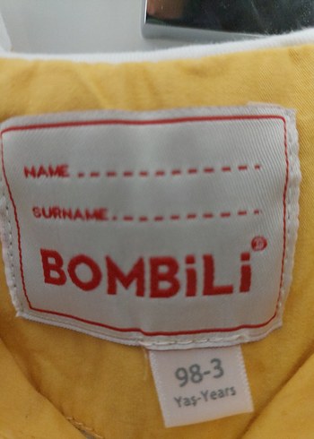 Sarı Düğmeli Erkek Çocuk Yağmurluk - Görsel 3