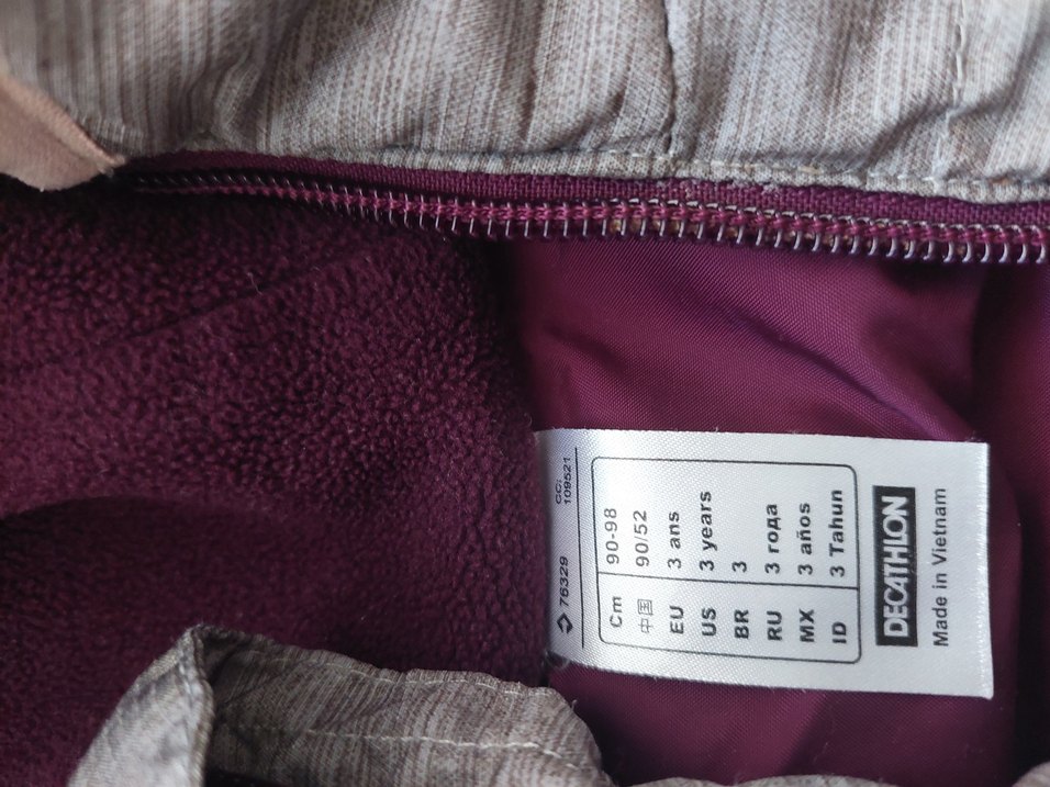 Quechua Kız Çocuk Yelek - Görsel 5