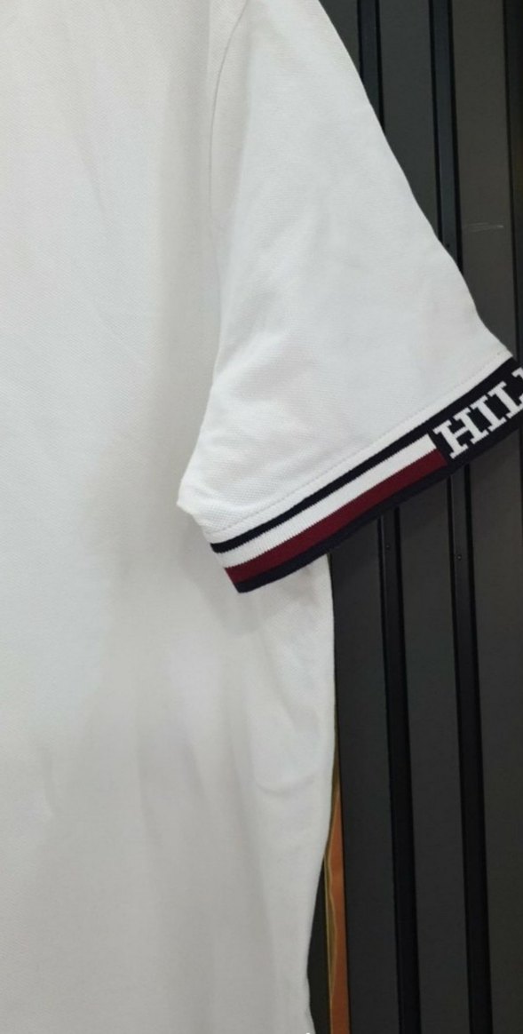 Erkek Beyaz Kısa Kollu Pamuklu Tişört - Görsel 2