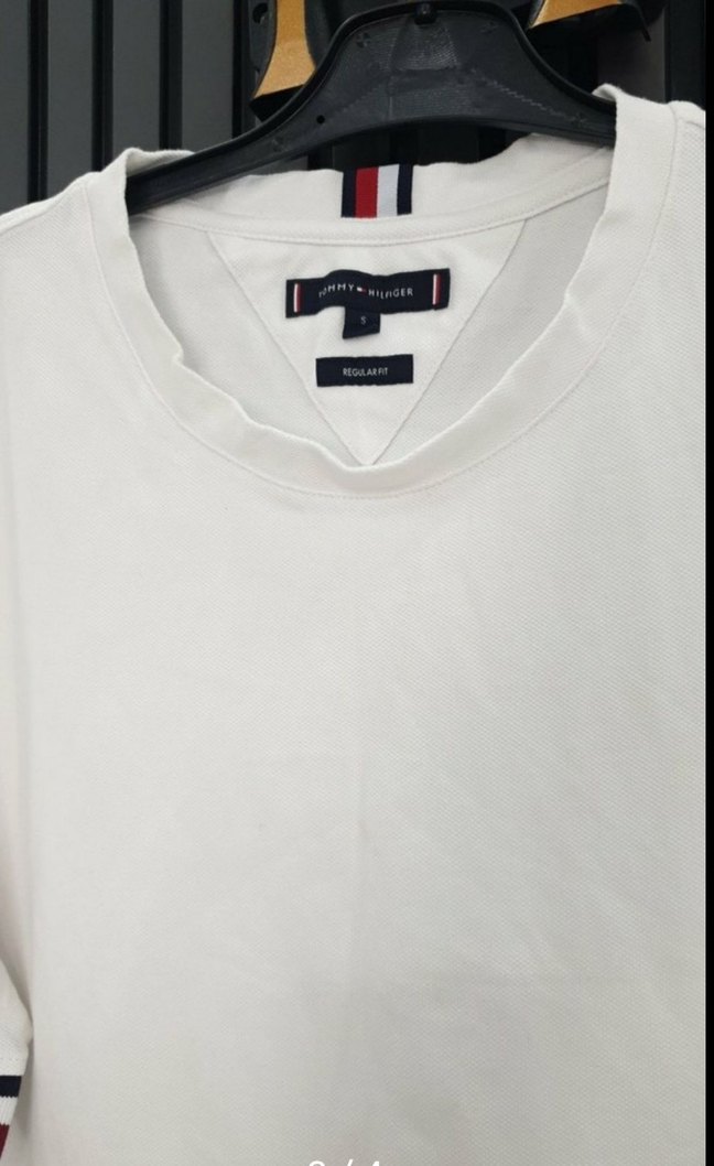 Erkek Beyaz Kısa Kollu Pamuklu Tişört - Görsel 3