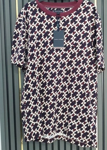 Bordo Desenli Bel Detaylı Erkek Tişört - Görsel 5