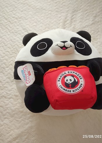 Renkli Panda Peluş Oyuncak - Görsel 5