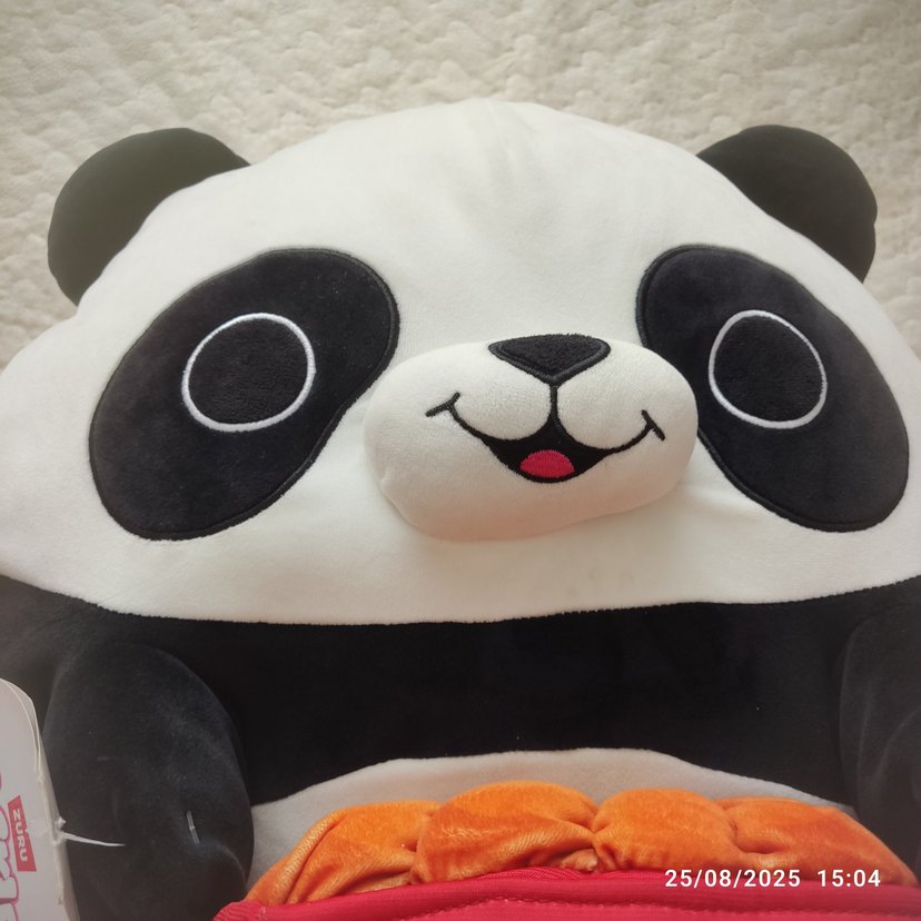 Renkli Panda Peluş Oyuncak - Görsel 4