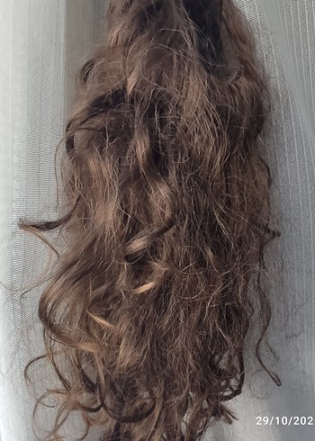 Bej Kürk Detaylı Bohem Kadın Saç Aksesuarı - Görsel 2