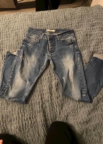 Bol Kesim  Kot Pantolon - Görsel 2