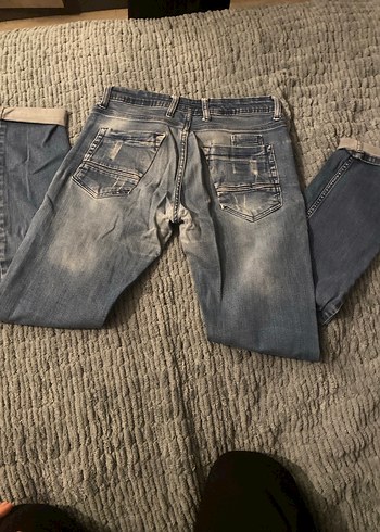 Bol Kesim  Kot Pantolon - Görsel 3