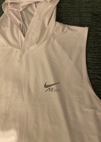 Beyaz Kolsuz Kapüşonlu Atlet - Görsel 2