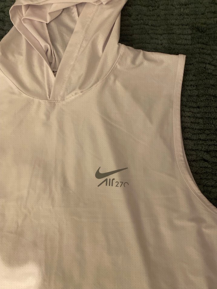 Beyaz Kolsuz Kapüşonlu Atlet - Görsel 2