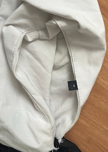 V Yaka Siyah Uzun Kollu bluz asimetrik - Görsel 5