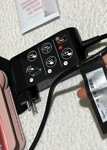 Pembe Dyson Airstrait Saç Düzleştirici  - Görsel 6