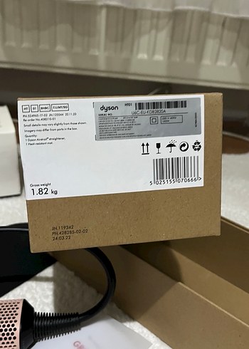 Pembe Dyson Airstrait Saç Düzleştirici  - Görsel 3