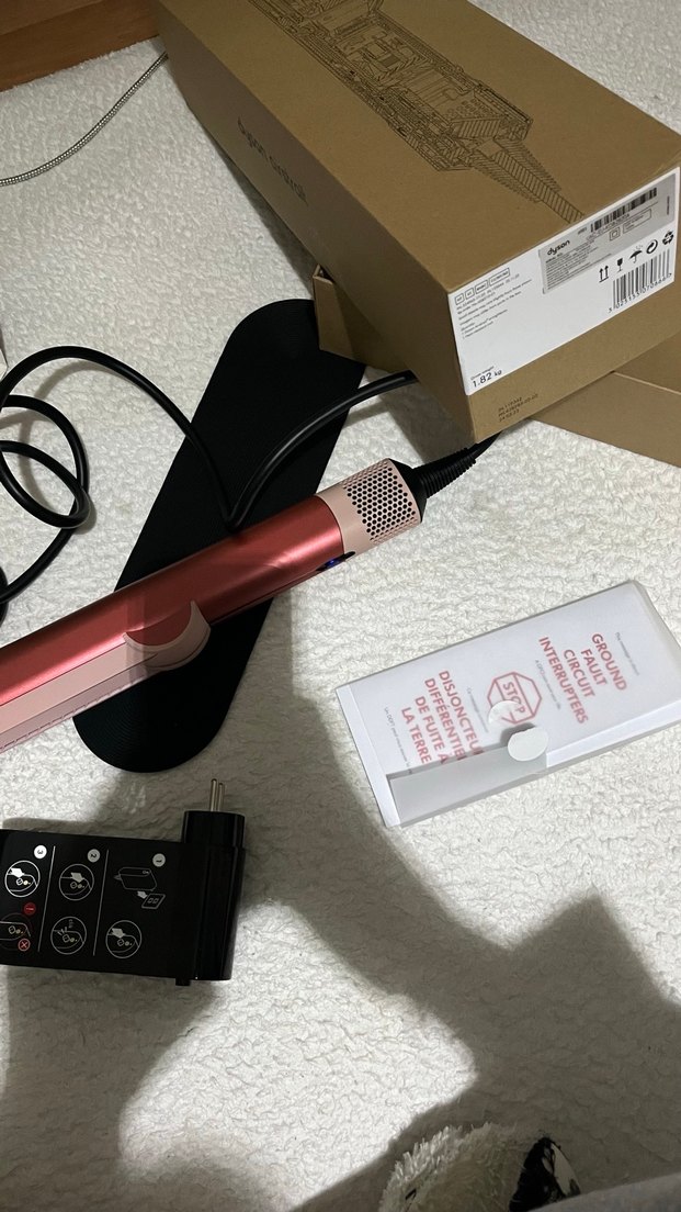 Pembe Dyson Airstrait Saç Düzleştirici  - Görsel 4