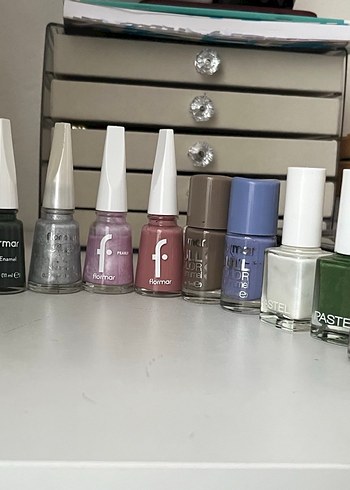 Çok Renkli Flormar Oje - Görsel 3