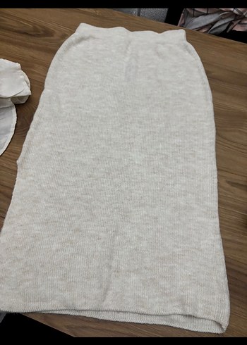 Yün triko etek - Görsel 2