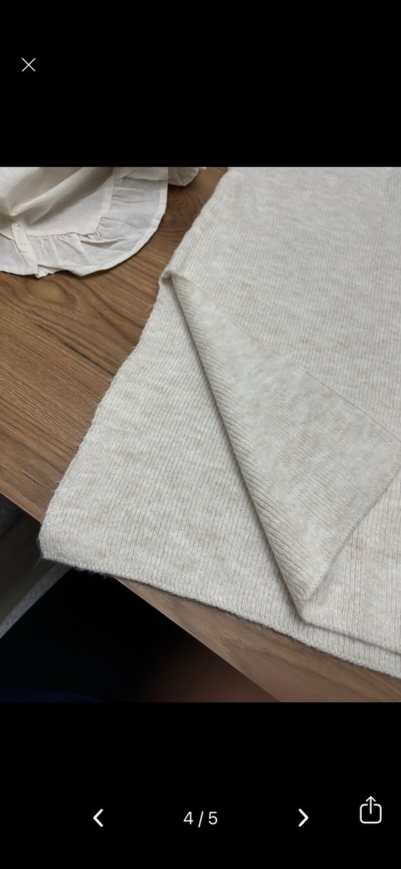 Yün triko etek - Görsel 3