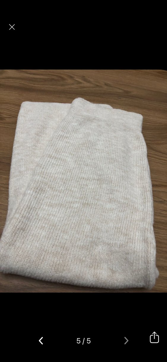 Yün triko etek - Görsel 4