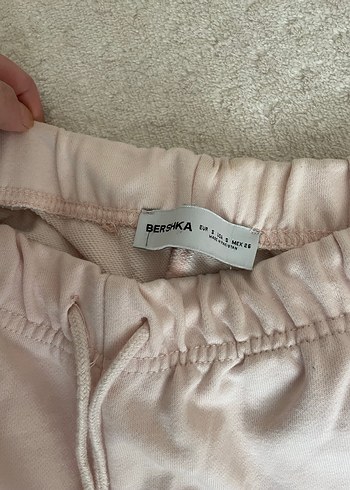 Bershka toz pembe eşofman altı - Görsel 3