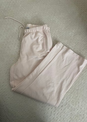 Bershka toz pembe eşofman altı - Görsel 2