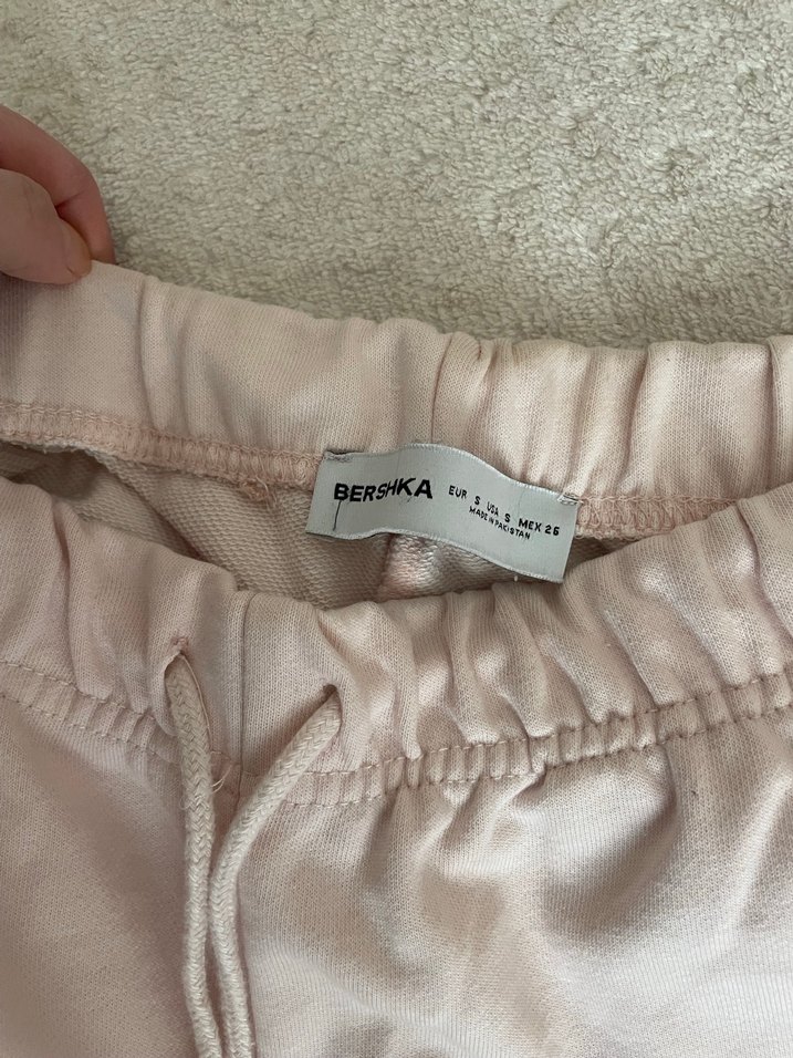 Bershka toz pembe eşofman altı - Görsel 3