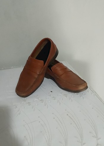 Klasik Kahverengi Deri Erkek Ayakkabı - Görsel 4