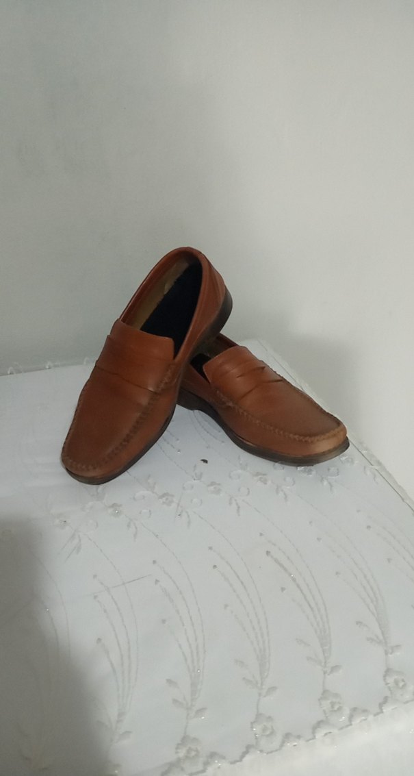 Klasik Kahverengi Deri Erkek Ayakkabı - Görsel 4