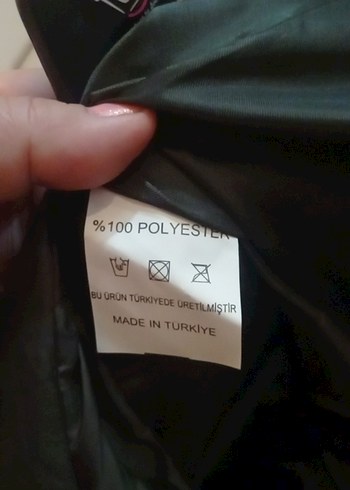 Haki yeşil Kürklü uzun  Kadın Yelek - Görsel 6