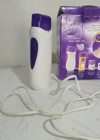 Beyaz ve Mor Roll-on Kolay Ağda Seti - Görsel 2