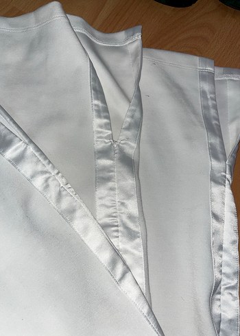 Beyaz Kadın Rahat Kesim Eşofman - Görsel 2