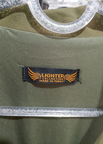 Kadın Haki Uzun Kollu Drapeli elbise - Görsel 3