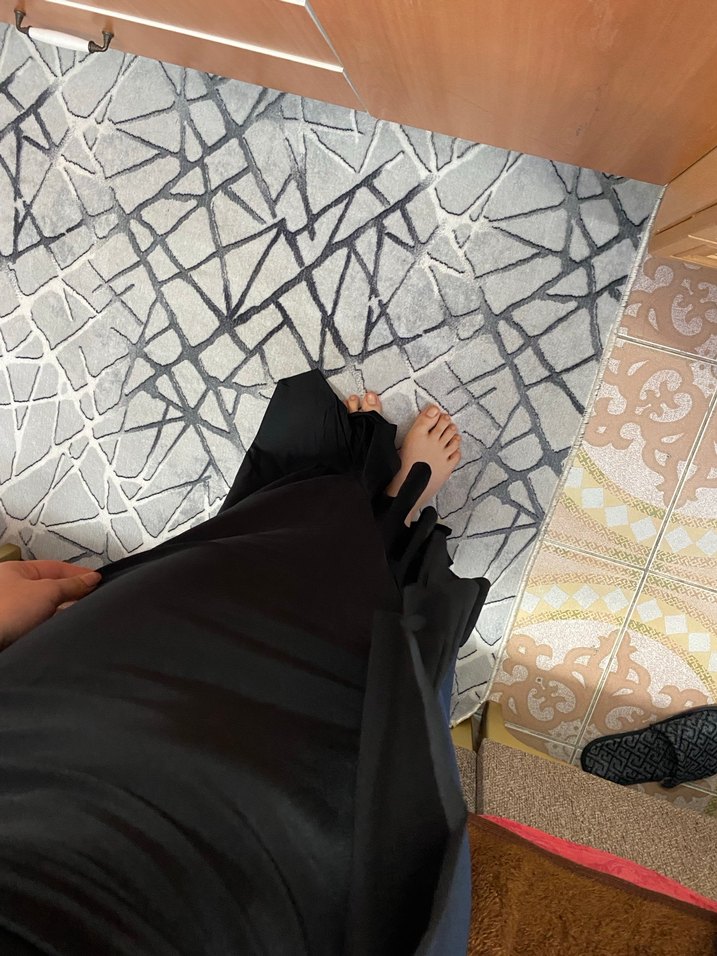 Siyah Drapeli Uzun Kadın Abiye Elbise - Görsel 3