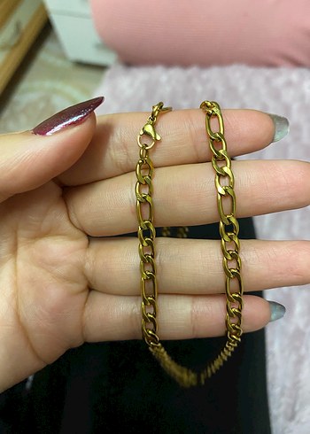 2 adet Gold renkli zincir - Görsel 2