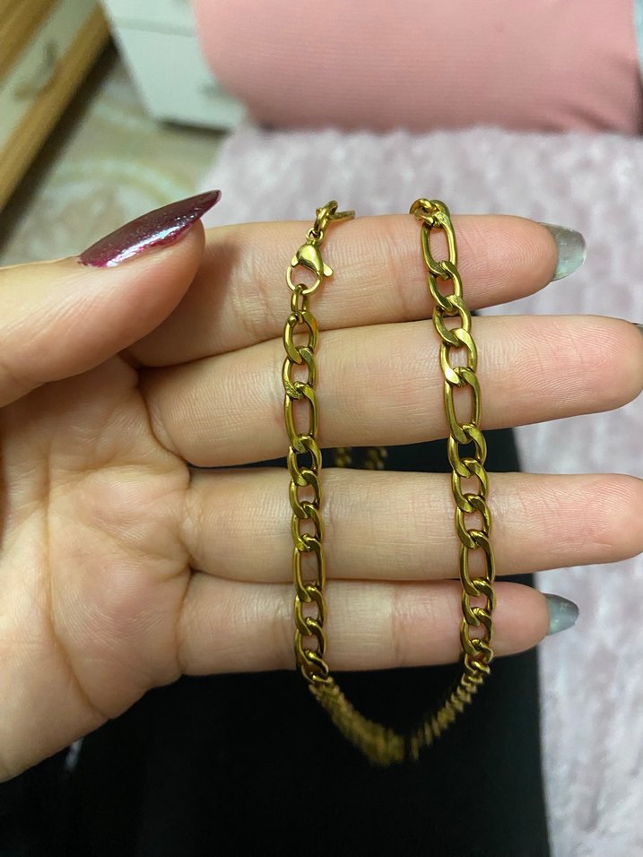 2 adet Gold renkli zincir - Görsel 2