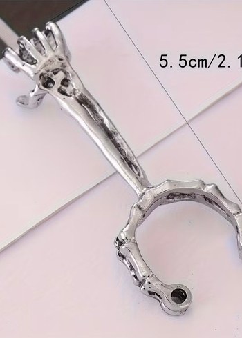 Gümüş renk Sigara turucu - Görsel 5