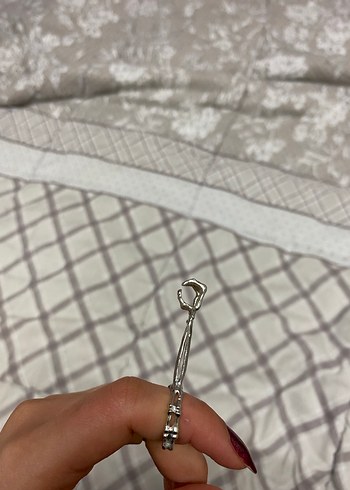 Gümüş renk Sigara turucu - Görsel 2