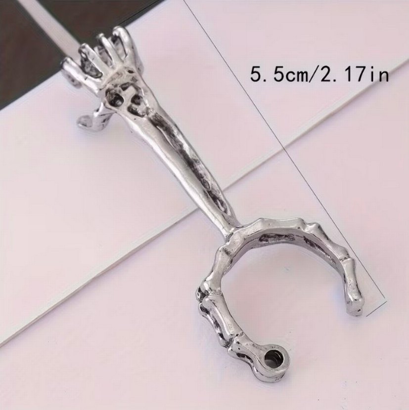 Gümüş renk Sigara turucu - Görsel 5